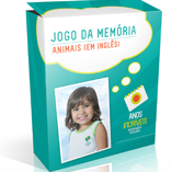 Jogo da Memória Animais (Inglês)